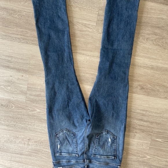 MOTHER Mid Rise Dazzler Ankle Fray - Picture 3 of 3